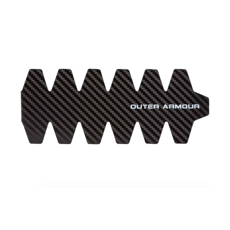 Outer Armour Racket Protector - Carbon Fibre