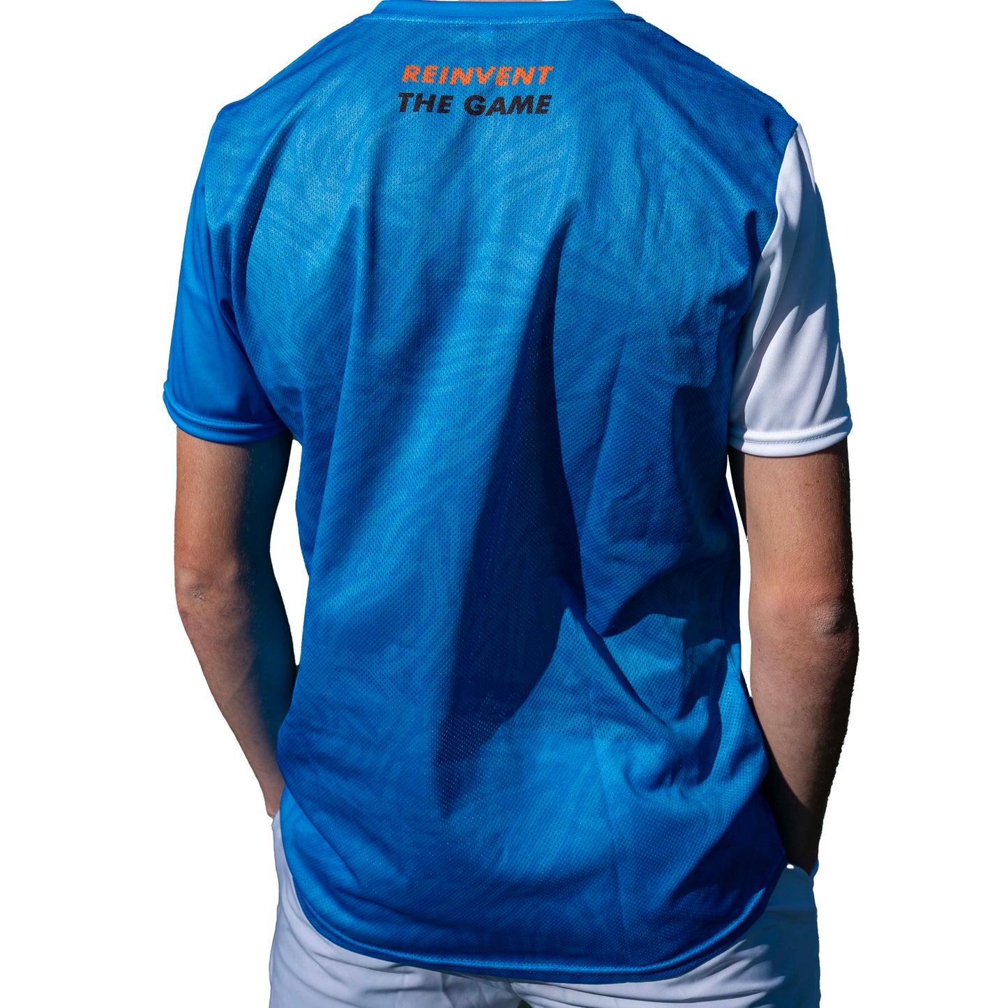 Y1 Mens Training Tee - Azure Rush