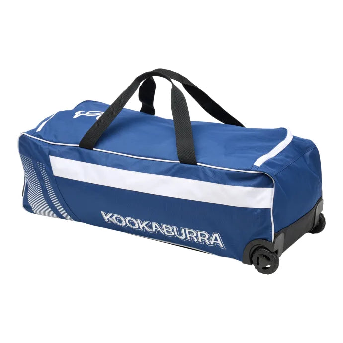 Kookaburra Pro 4.0 Wheelie Bag Navy White