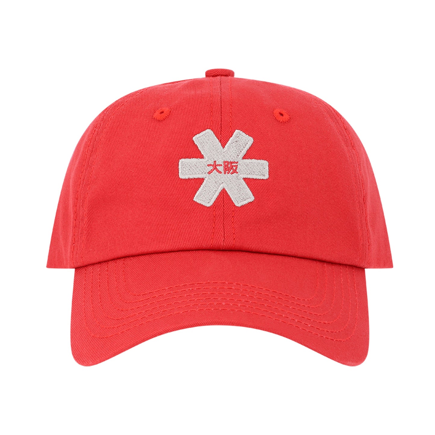 Osaka Baseball Twill Cap - Cayenne Red