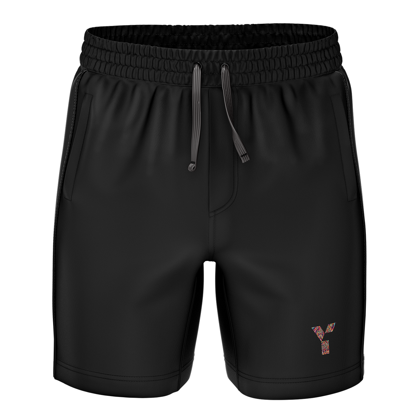 Y1 Mens Training Short - Black
