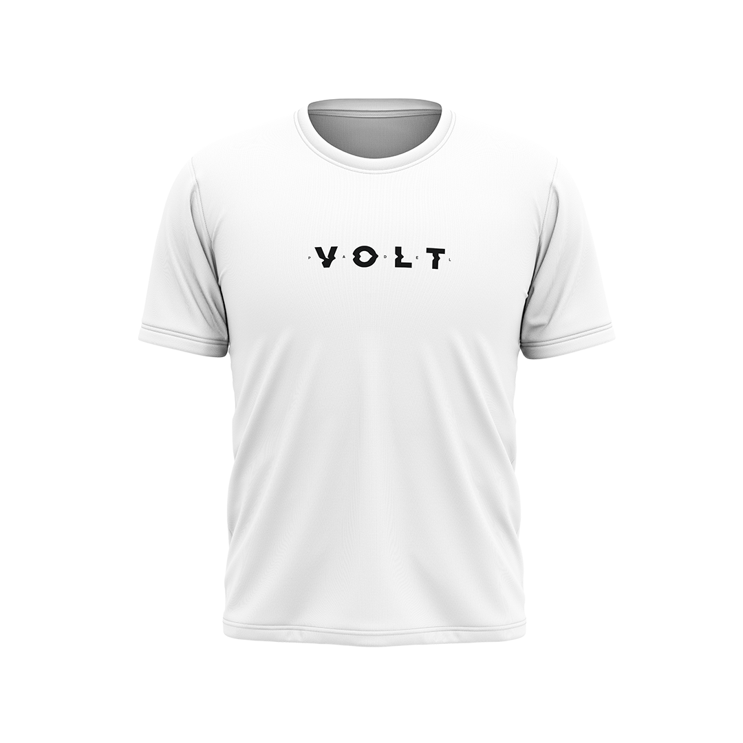 Volt Performance Tee Ice White