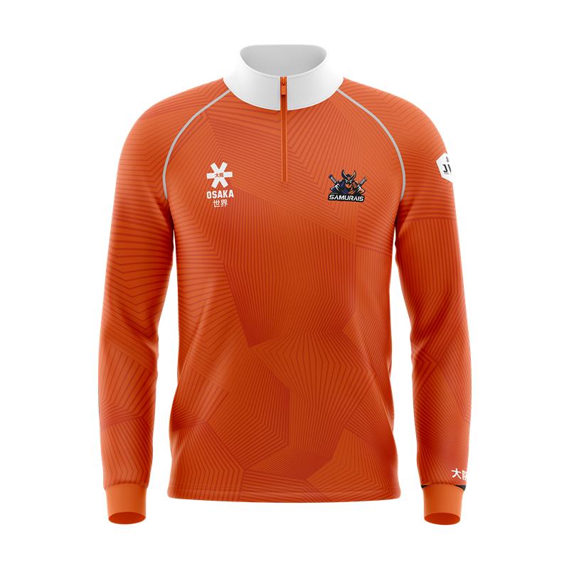 Central Samurais Mens Warm Up Top 2.0