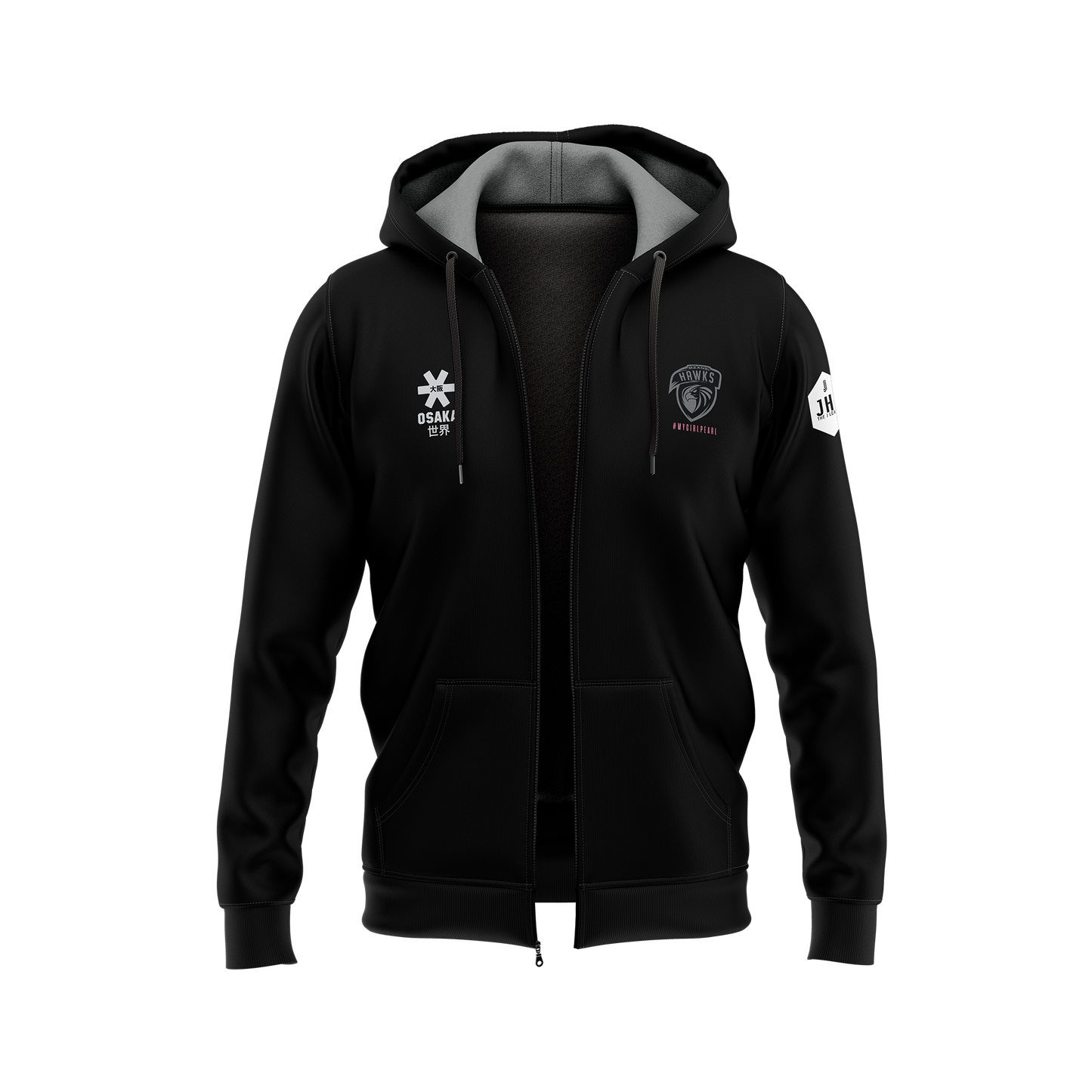 Mzansi Hawks Soft Shell Mens Hoody 2.0