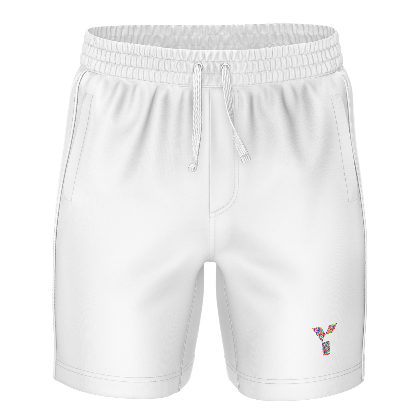 Y1 Mens Training Short - White