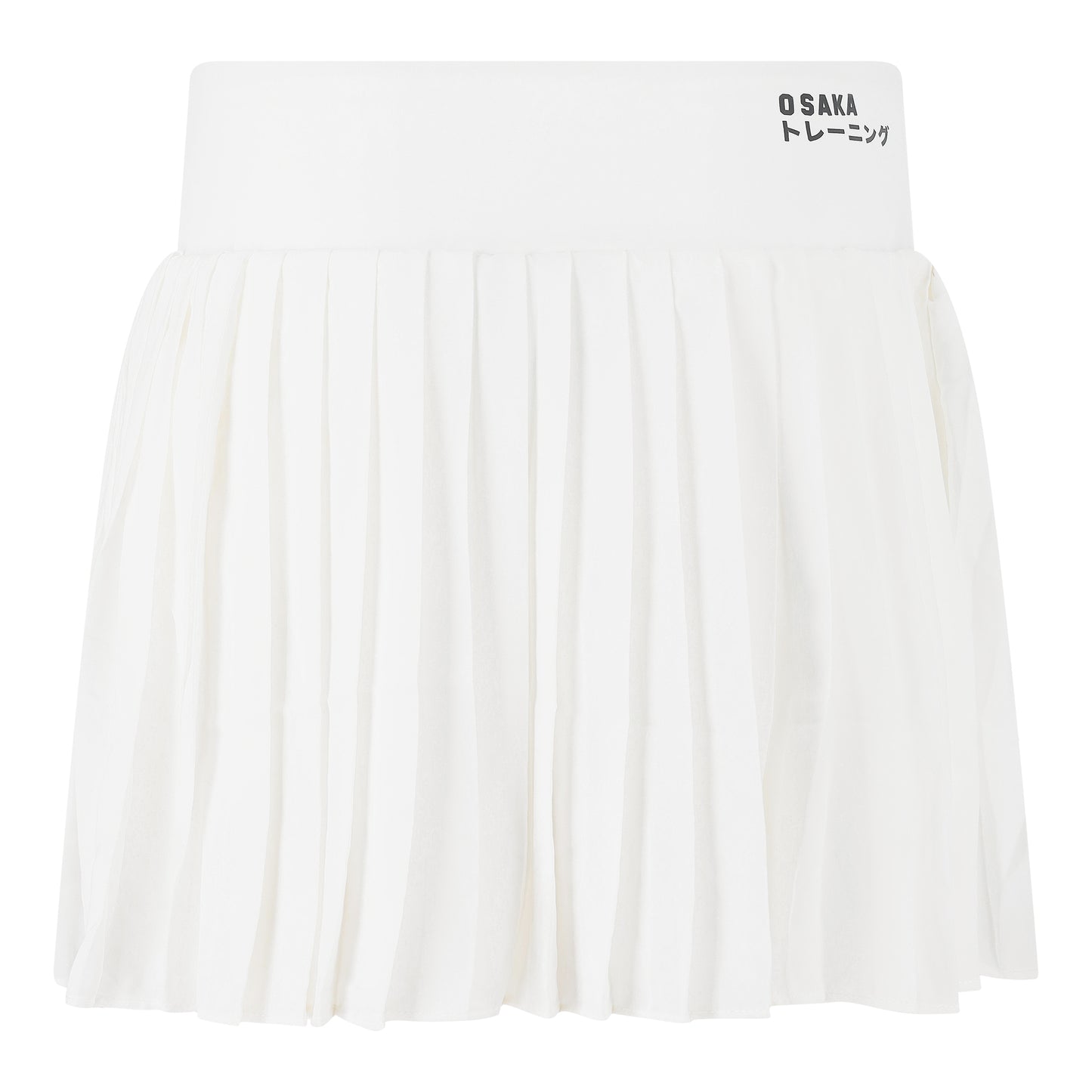 Osaka Womens Pleated Skirt - White