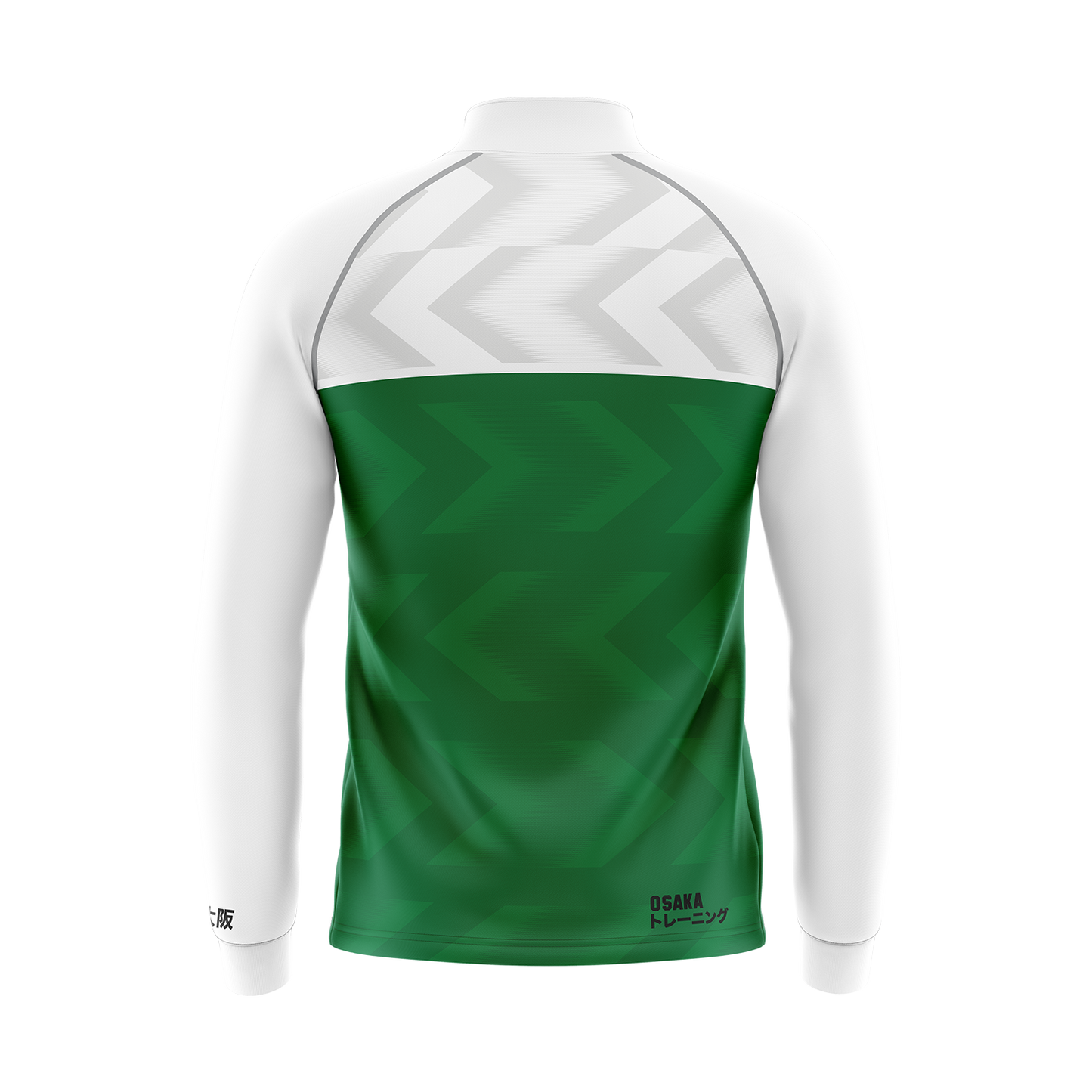 Osaka Woman Warm Up Top - Green Flare