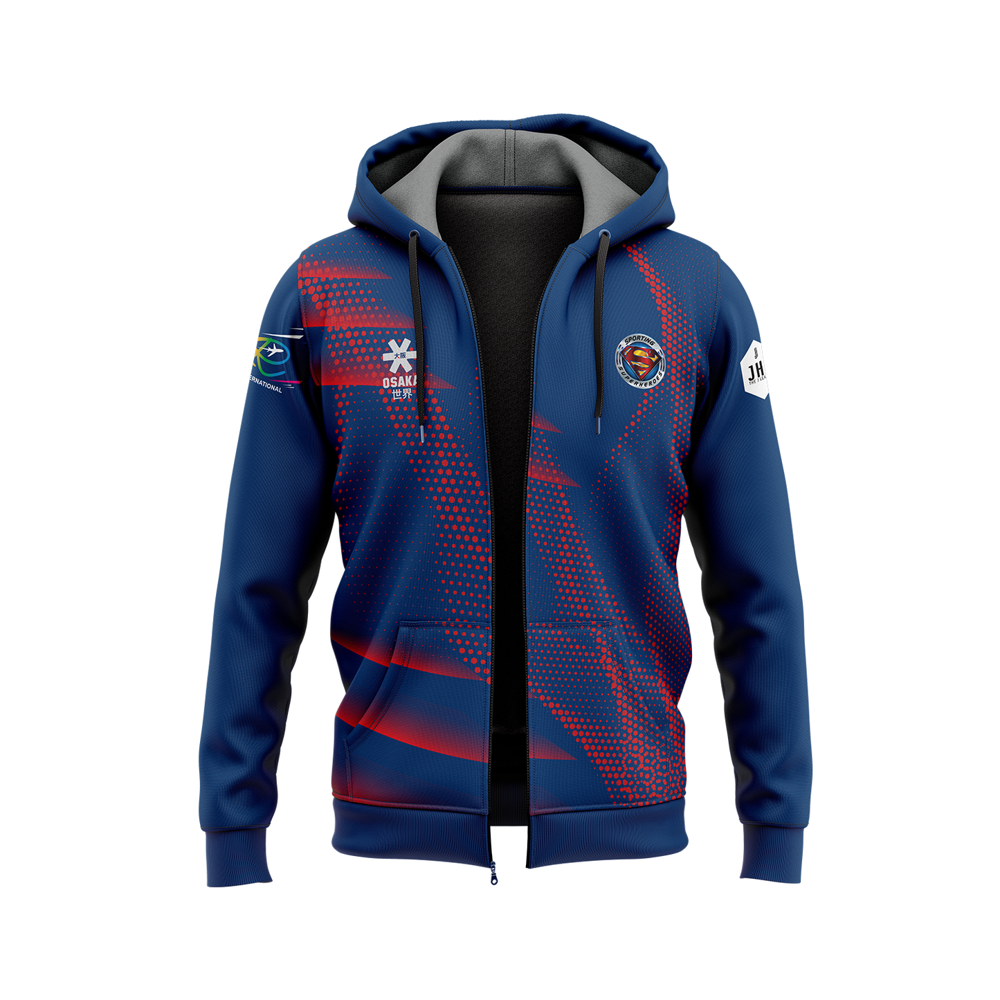 Sporting Superheros Soft Shell Mens Hoody 2.0