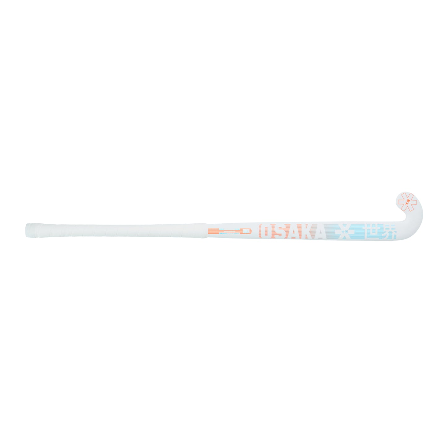 Indoor Vision 10 Pro Bow - Orange Blue Hockey Stick
