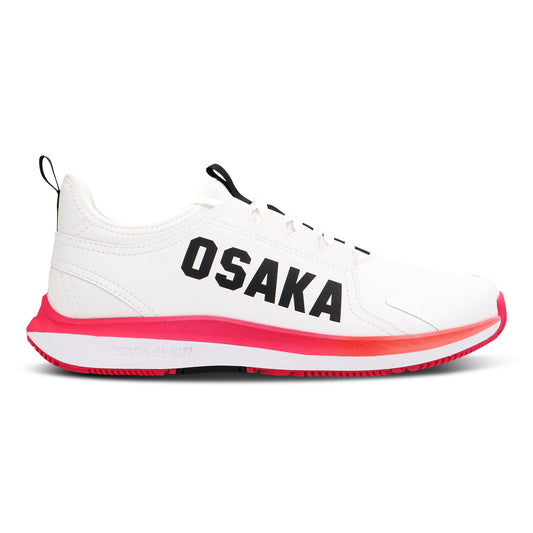 Osaka Furo Court White - Raspberry