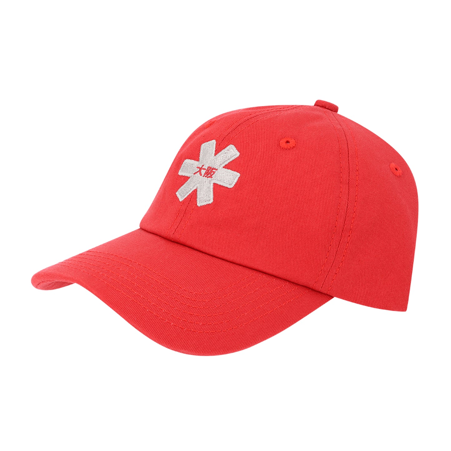 Osaka Baseball Twill Cap - Cayenne Red