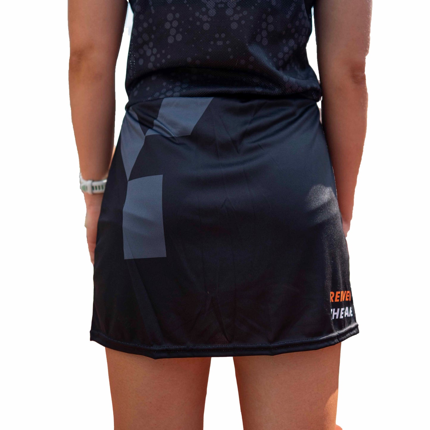 Y1 Ladies Training Skort - Camo Black