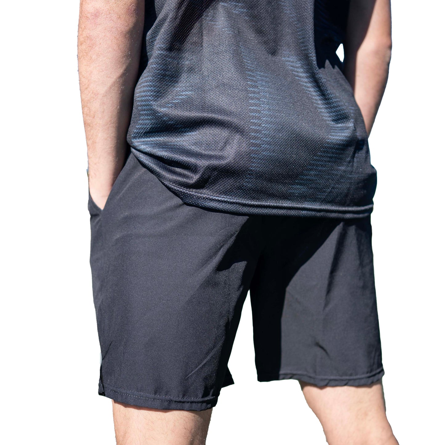 Y1 Mens Training Short - Camo Black