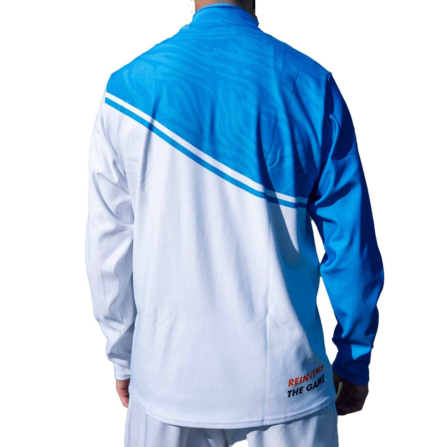 Y1 Unisex Warm Up Top - Azure Rush