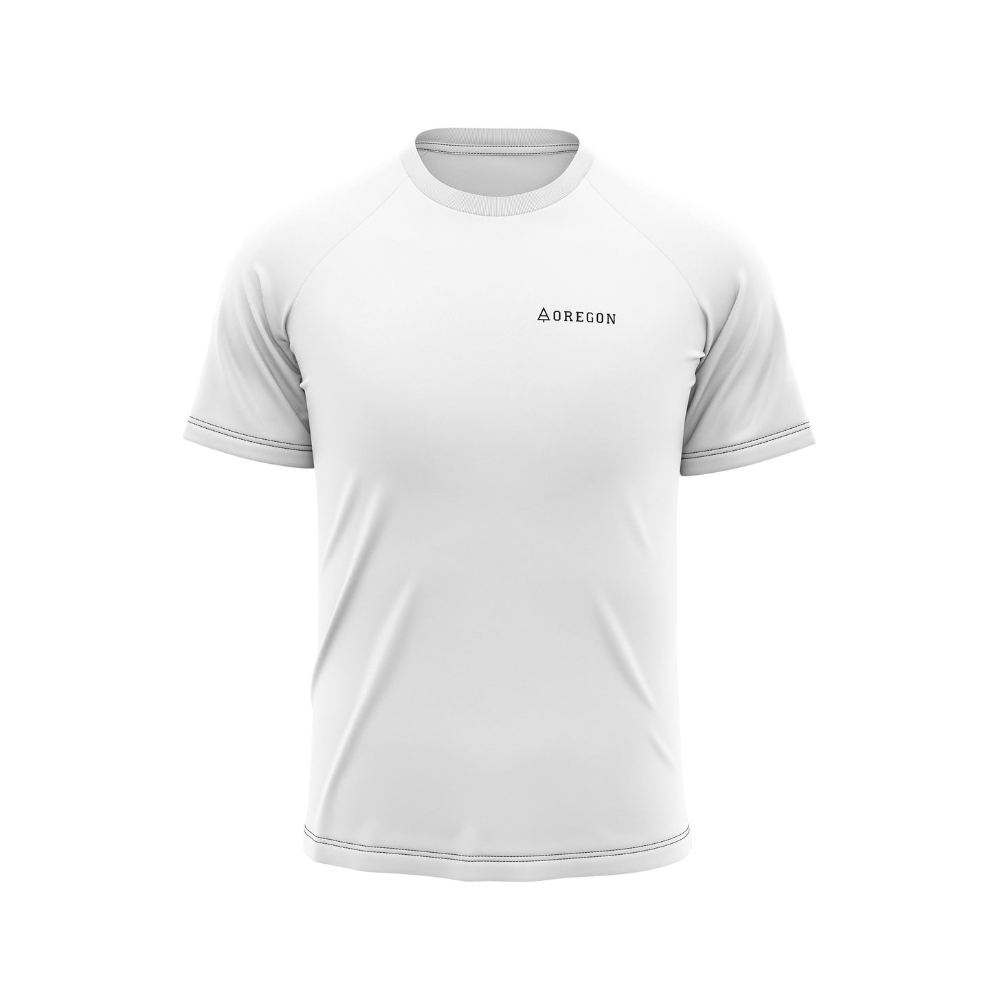 Oregon Premium Mens White Tee