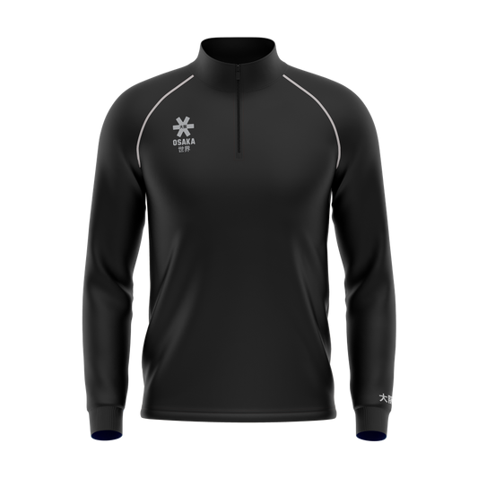 Osaka Men Long Sleeve Warm Up Tops Black