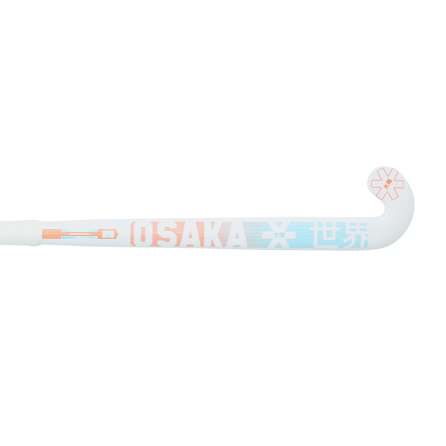 Indoor Vision 10 Pro Bow - Orange Blue Hockey Stick