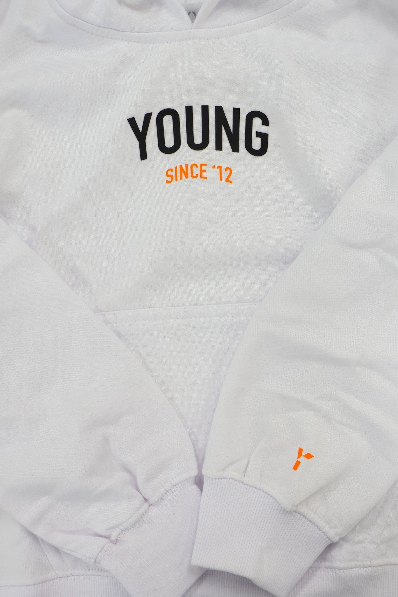 Young Since 12 kids Hoody White