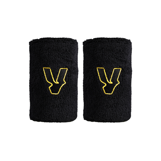 Volt Padel Premium Wristbands Black - 2 pack