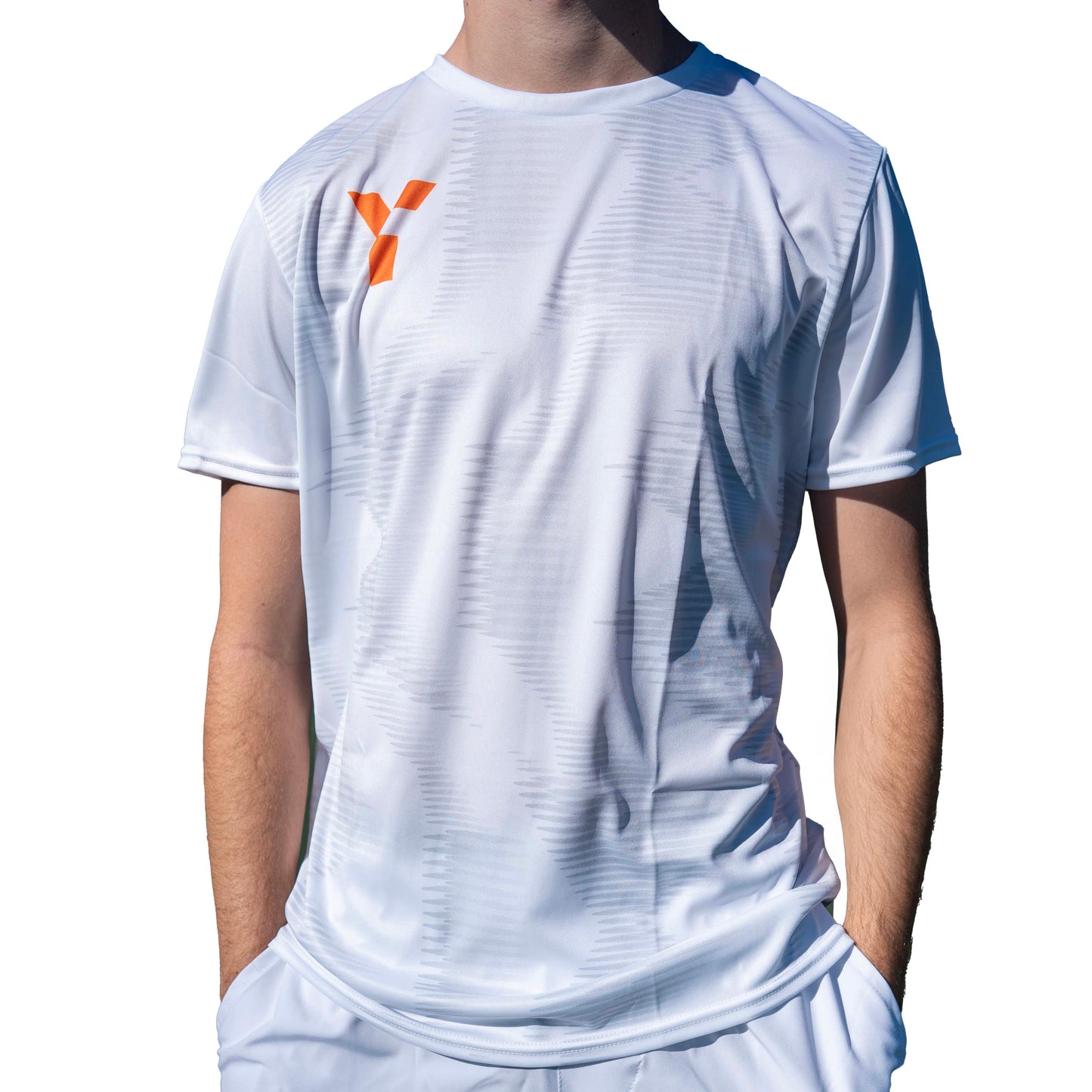Y1 Mens Training Tee - Camo White