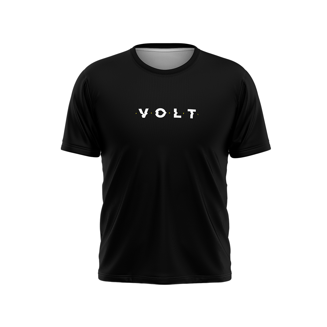 Volt Performance Tee Black