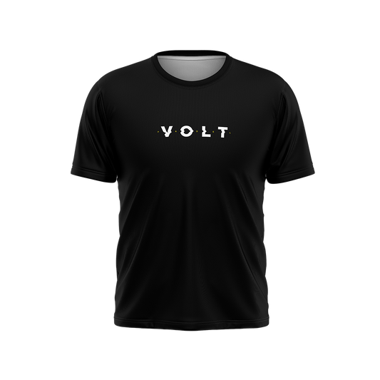 Volt Performance Tee Black