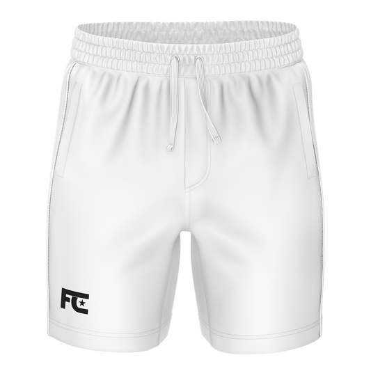 Focus Pure White Cricket Shorts