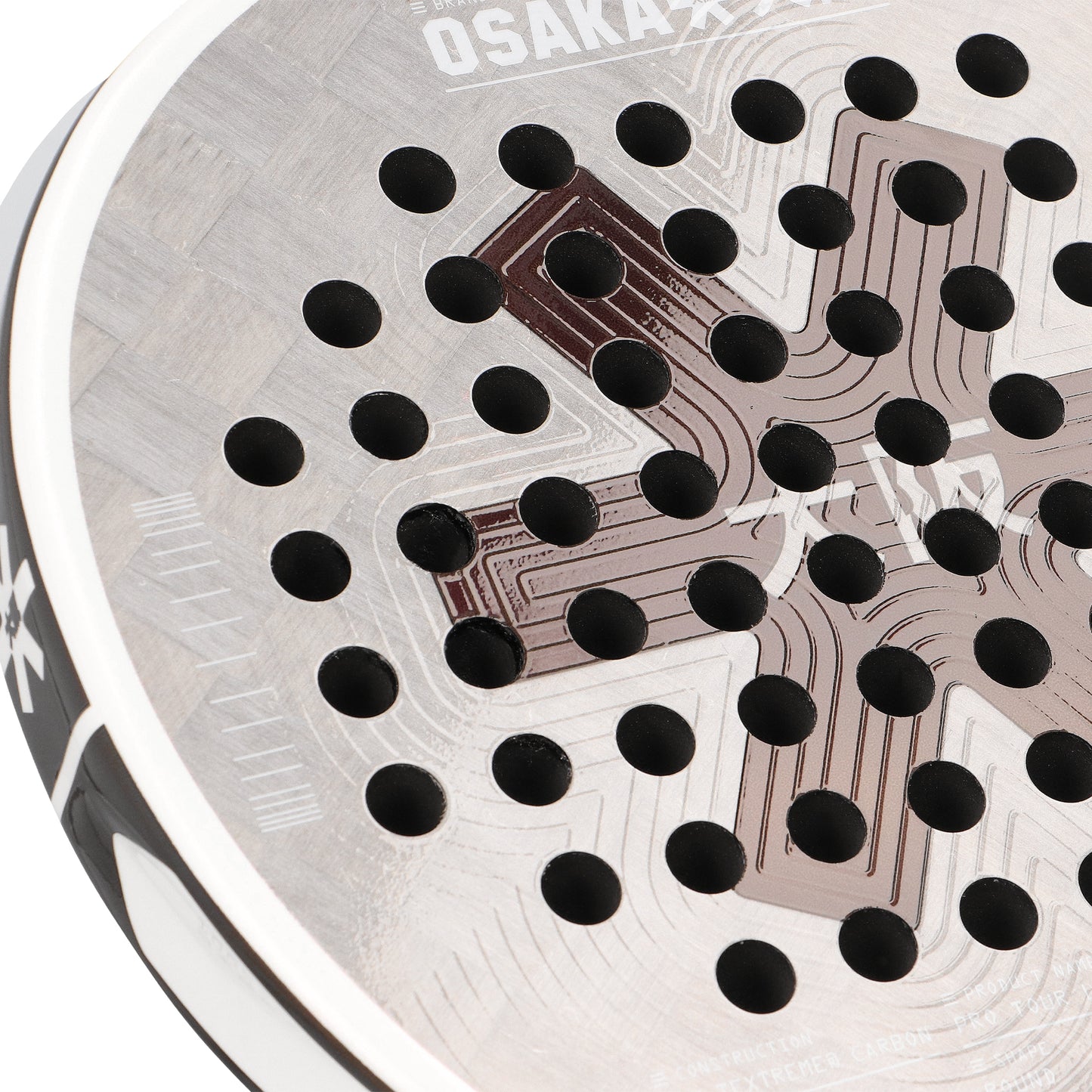 Osaka Padel Racket - Pro Tour LTD Control - Silver