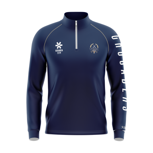 Official Crusaders 3/4 Warm Up Top - Blue