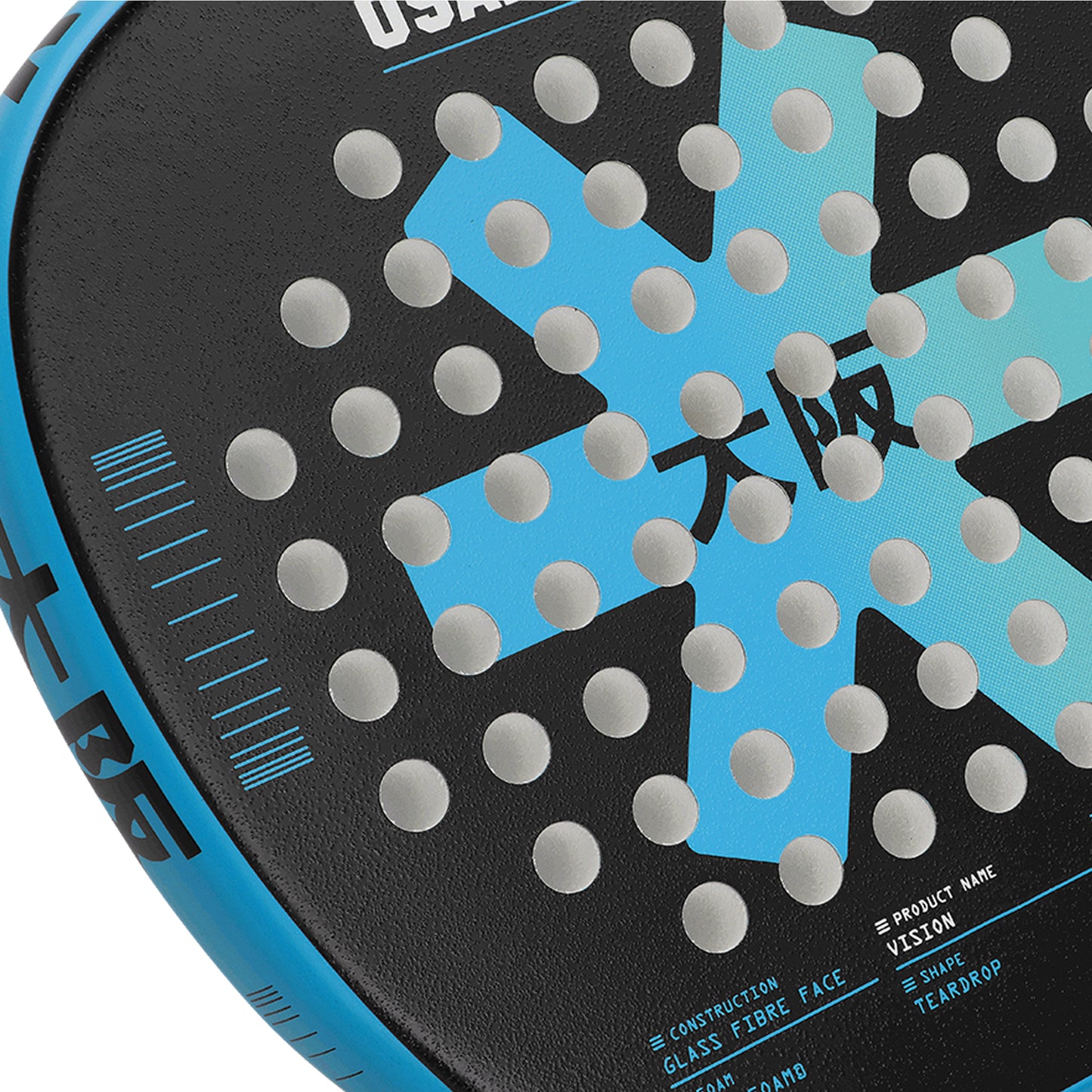 Osaka Padel Racket - Vision Power - Electric Blue