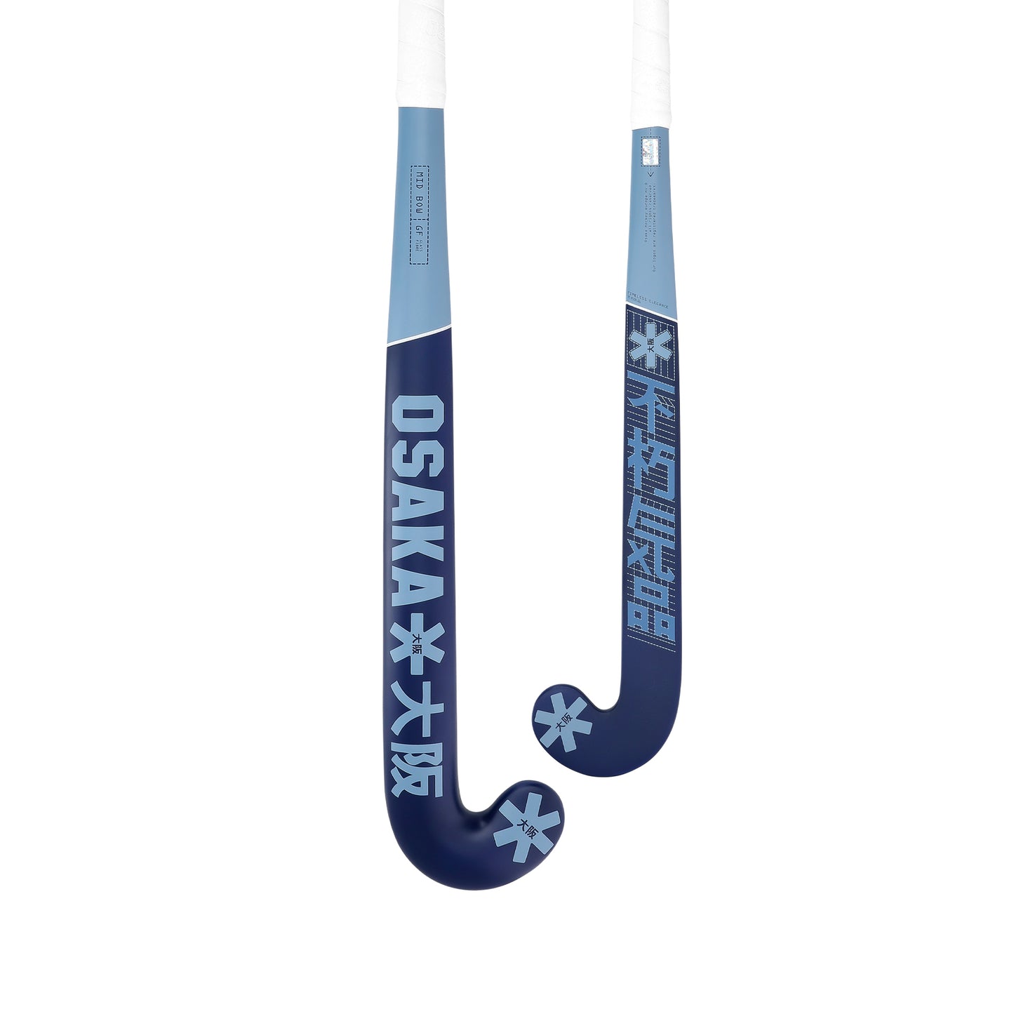 Osaka Mid Bow GF Navy Peony