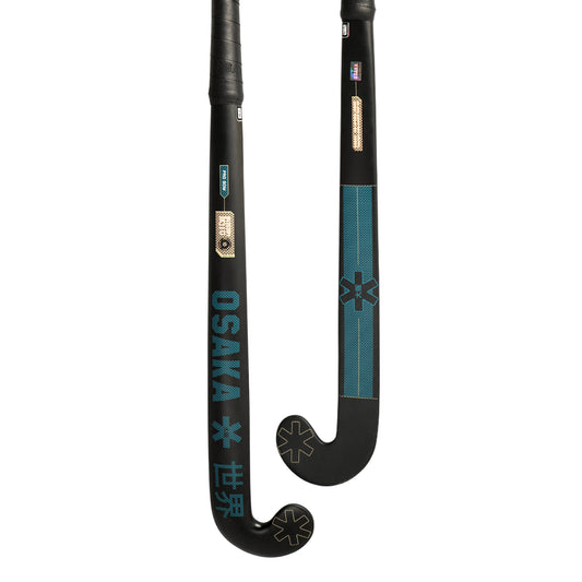 Indoor Vision 10 Pro Bow - Black - Purple Hockey Stick