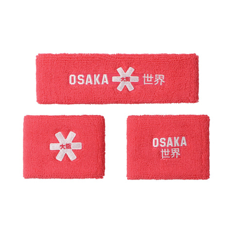 Osaka Sweatband Set 2.0 - Red