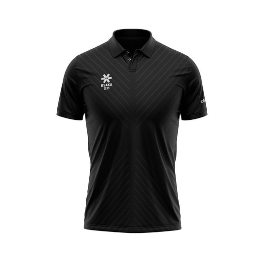 Osaka Prism Polo Mens Jet Black