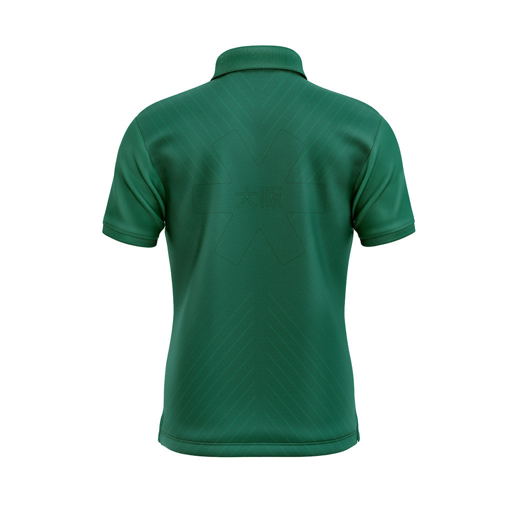 Osaka Prism Polo Mens Jade