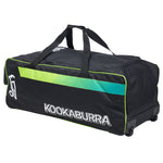 Kookaburra Pro 2.0 Wheelie Bag Black/Lime