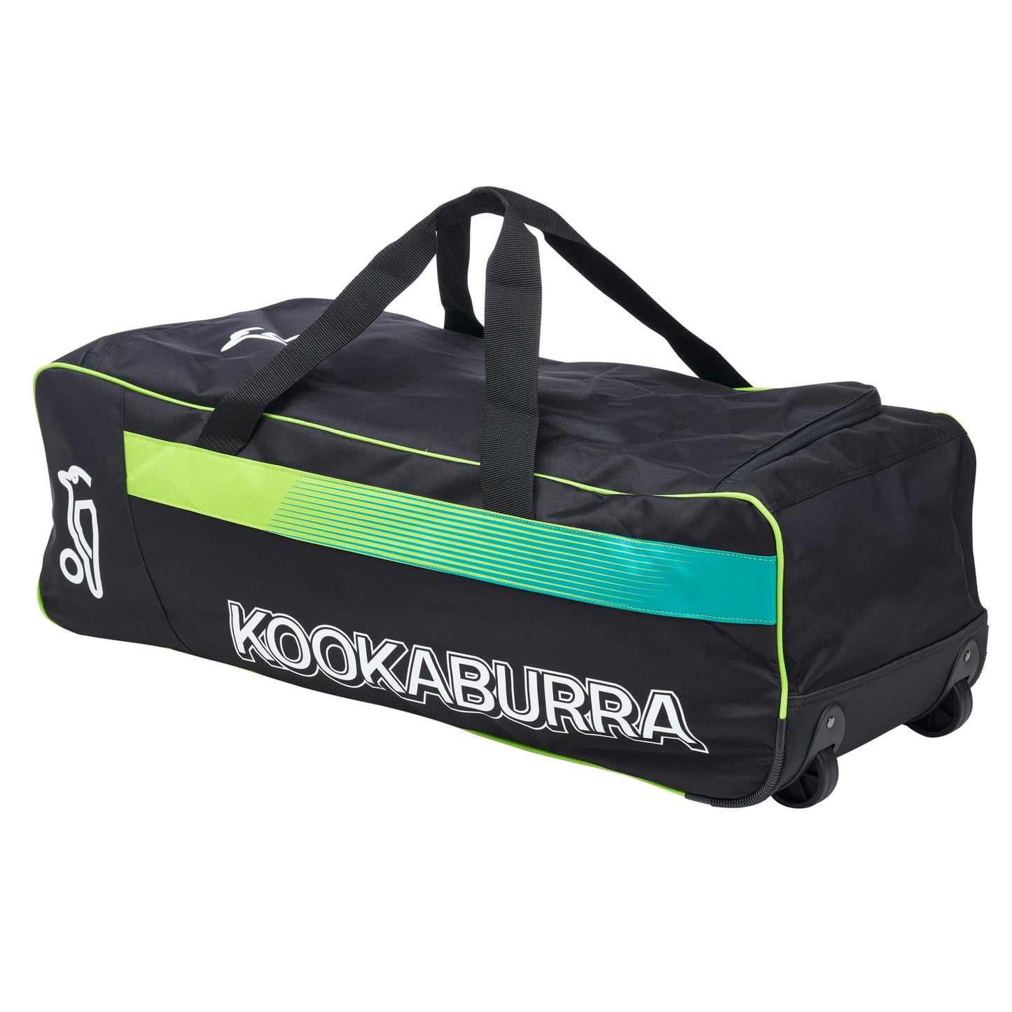 Kookaburra Pro 4.0 Wheelie Bag Black/Lime