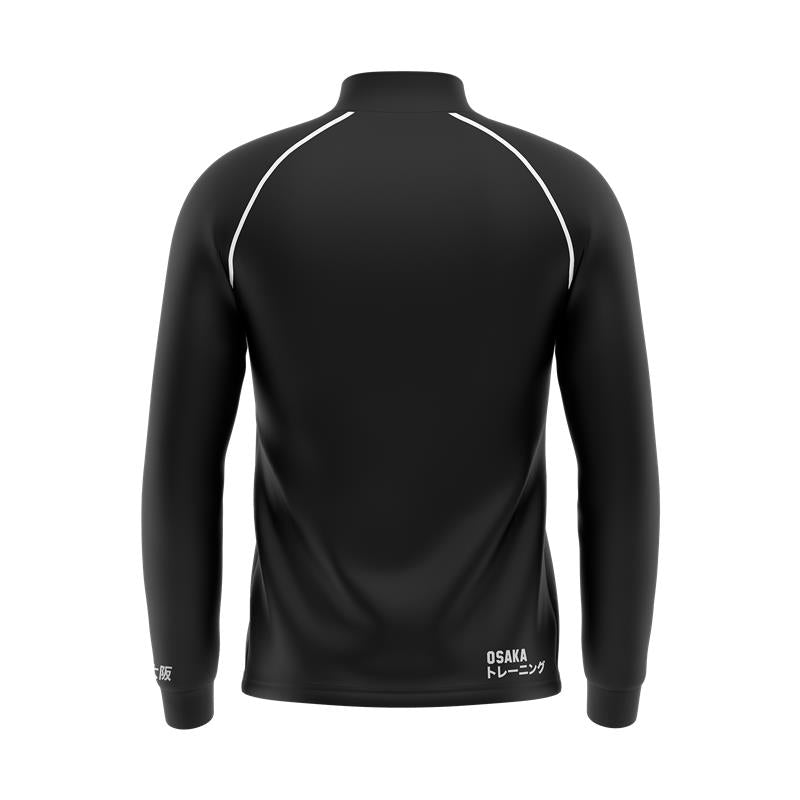Osaka Men Long Sleeve Warm Up Tops Black