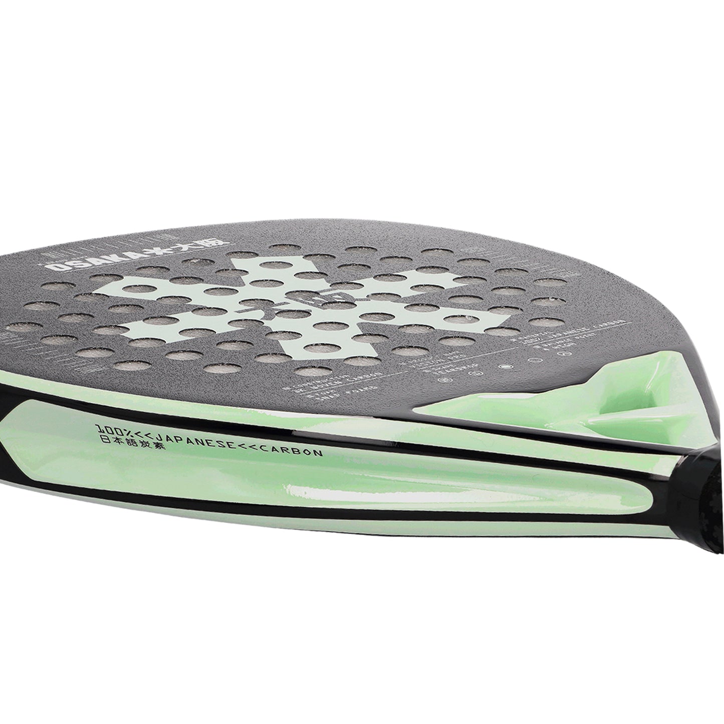 Osaka Padel Racket-Vision Pro Power - Opal Green