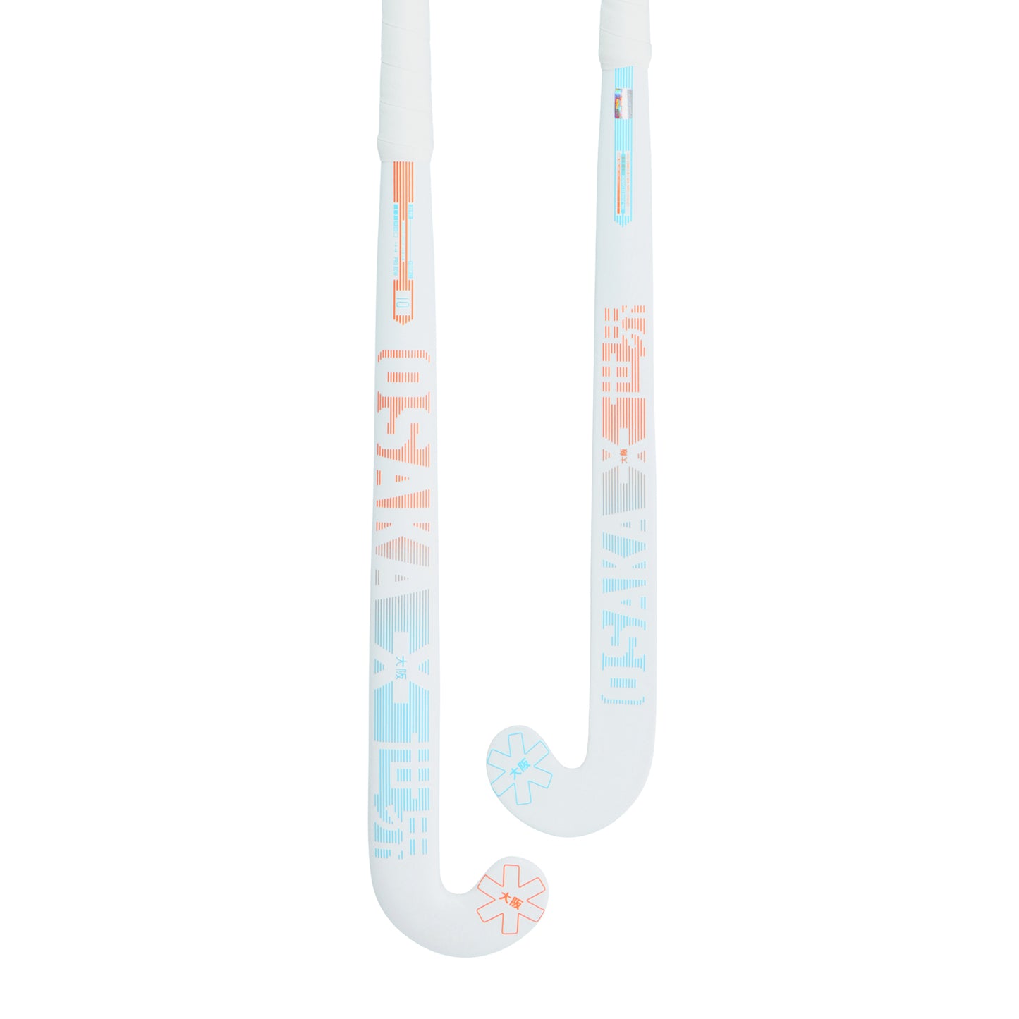 Indoor Vision 10 Pro Bow - Orange Blue Hockey Stick