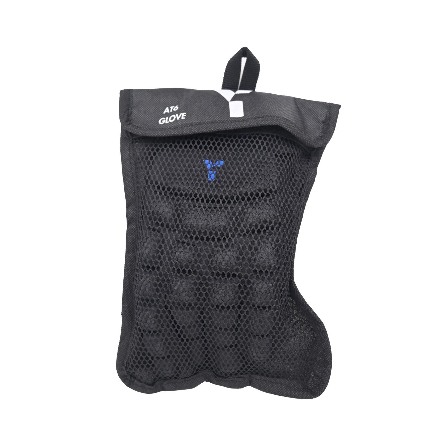 Y1 Hockey AT6 Foam Glove Black - Blue