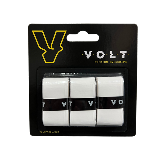 Volt Padel Premium Overgrip White 3 pack