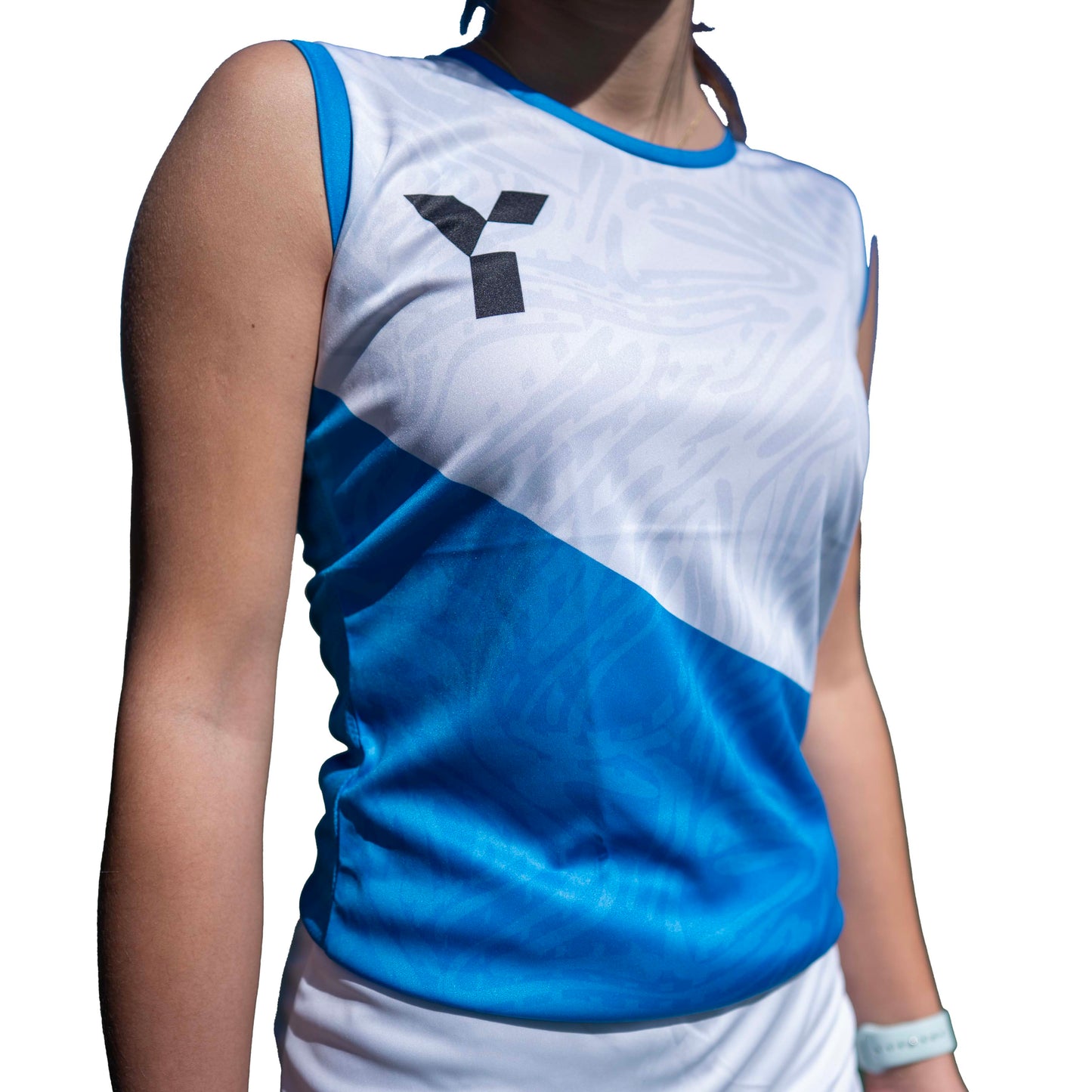 Y1 Ladies Training Vest - Azure Rush