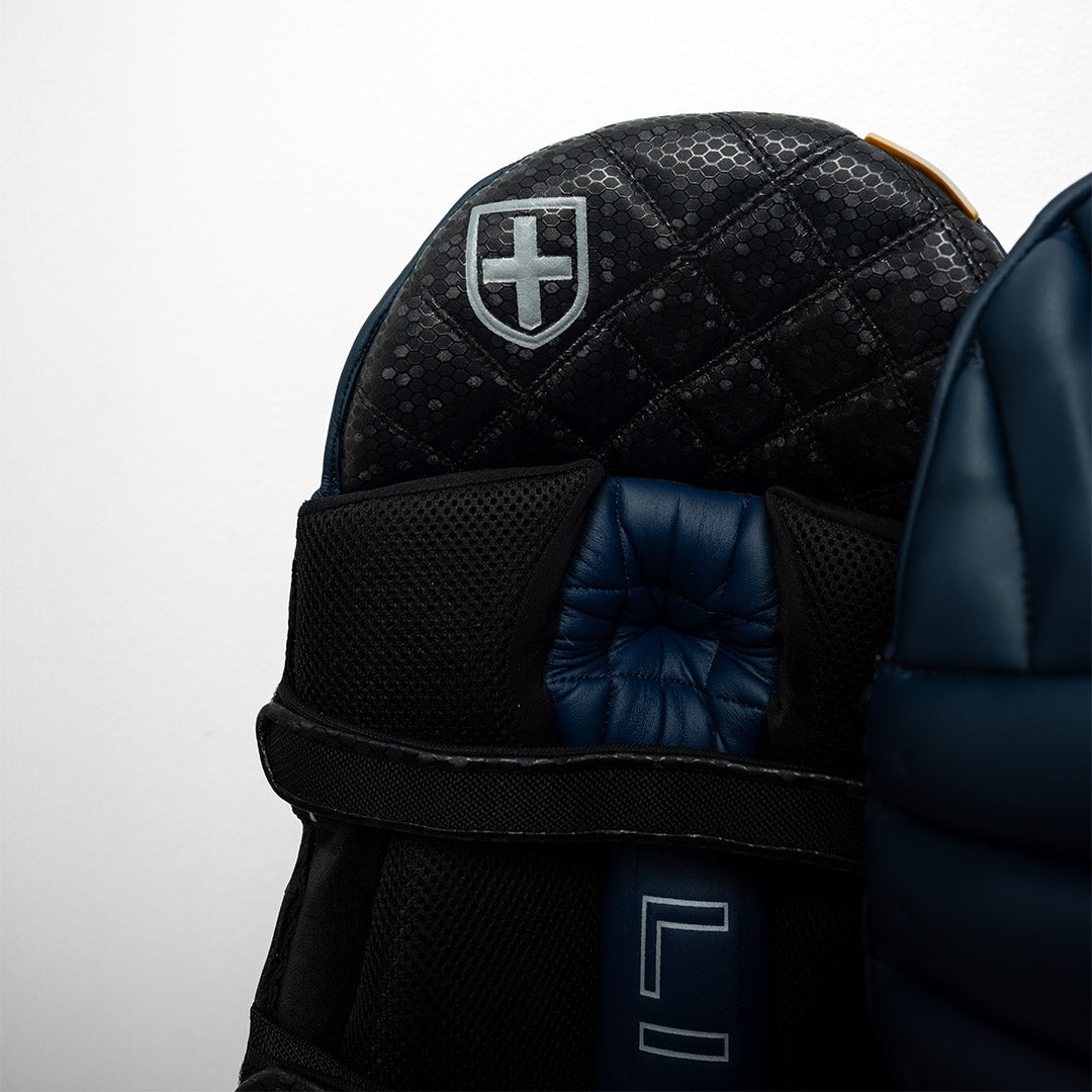 Limited Edition Batting Pads Blue - Adult - RH