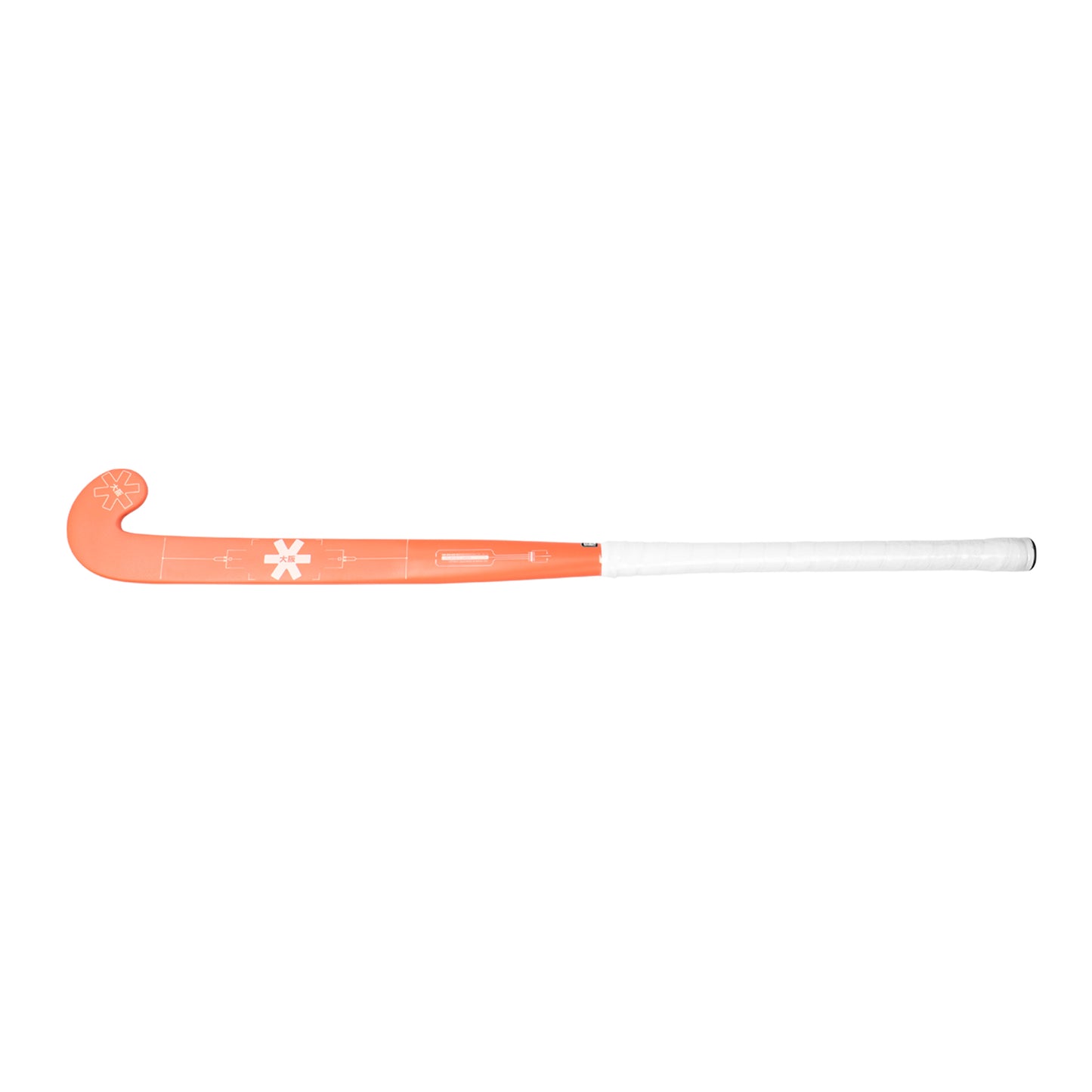 Vision 10 Grow Bow - Peach - White Hockey Stick