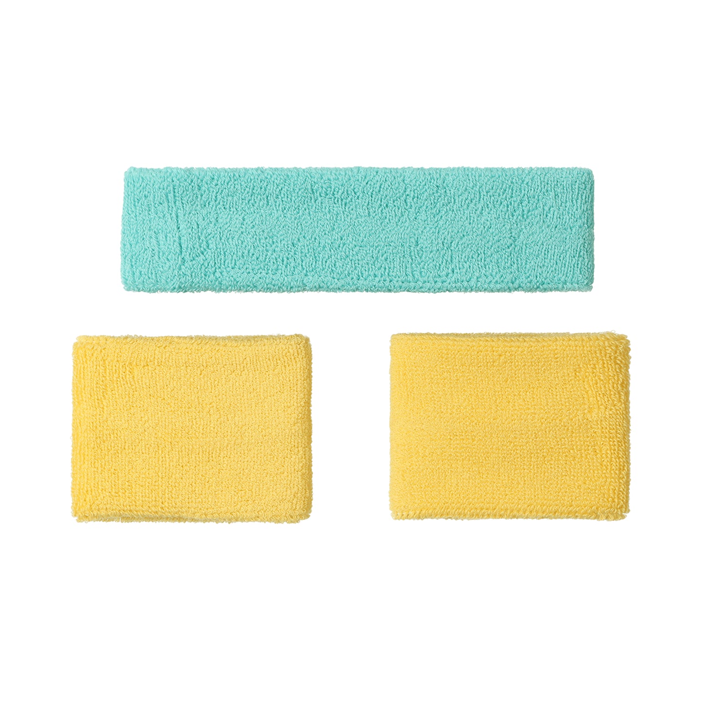 Osaka Sweatband Set - Cascade - Tender Lemon