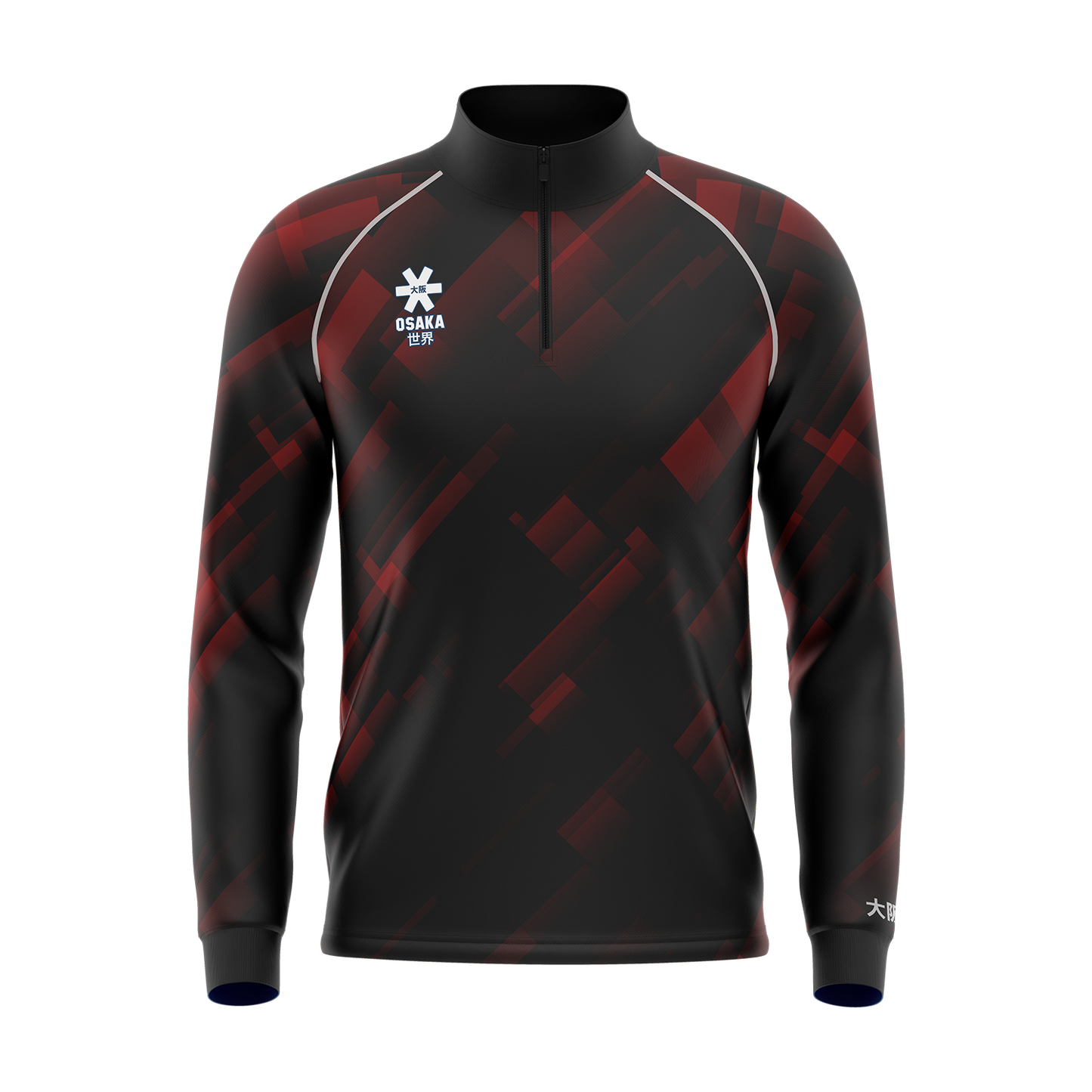 Osaka Woman Warm Up Top - Cherry Lacquer