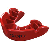 OPRO Bronze Senior Mouthguard - Red