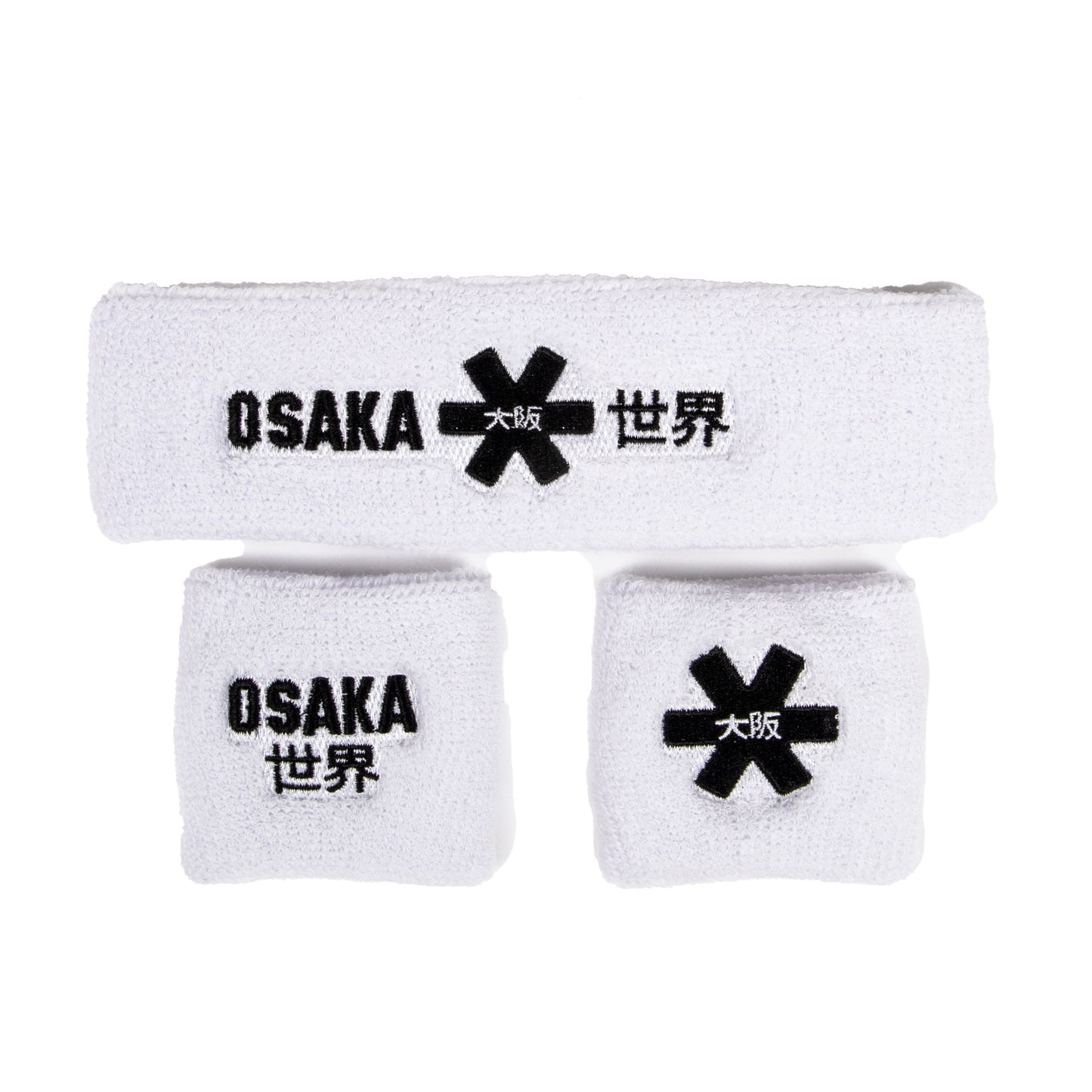 Osaka Sweatband Set 2.0 - White