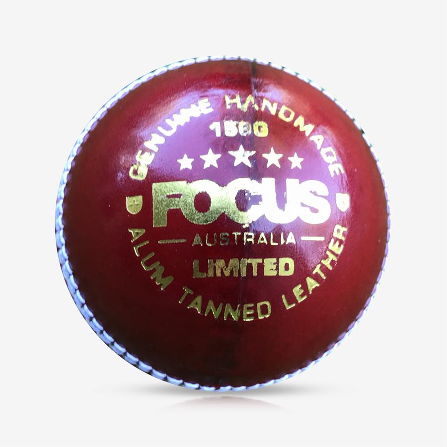 Focus Cricket Limited Series Match Ball - Red 156g